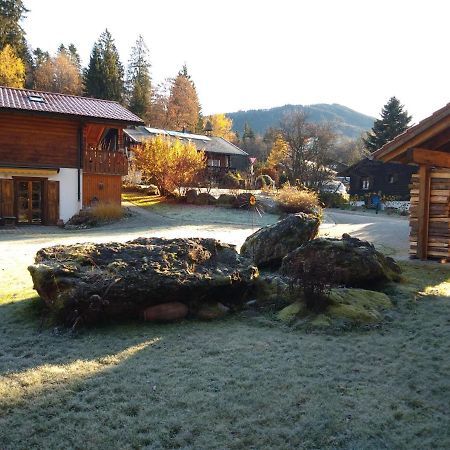 Huettenzauber Ferienwohnung Mitten Im Nationalpark Lindberg Dış mekan fotoğraf
