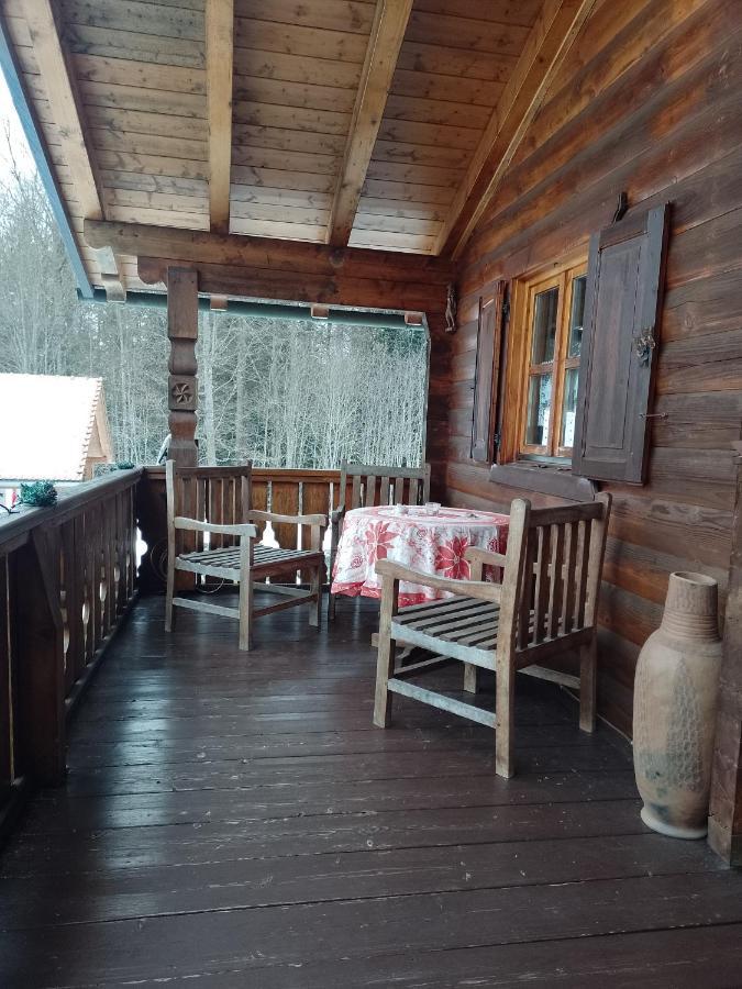 Huettenzauber Ferienwohnung Mitten Im Nationalpark Lindberg Dış mekan fotoğraf