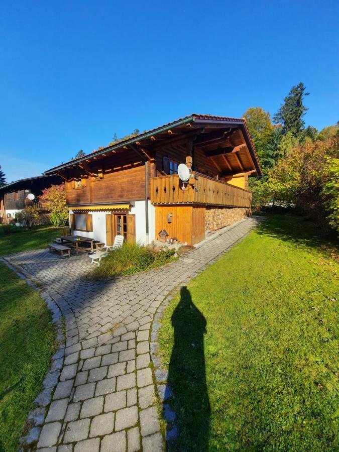 Huettenzauber Ferienwohnung Mitten Im Nationalpark Lindberg Dış mekan fotoğraf