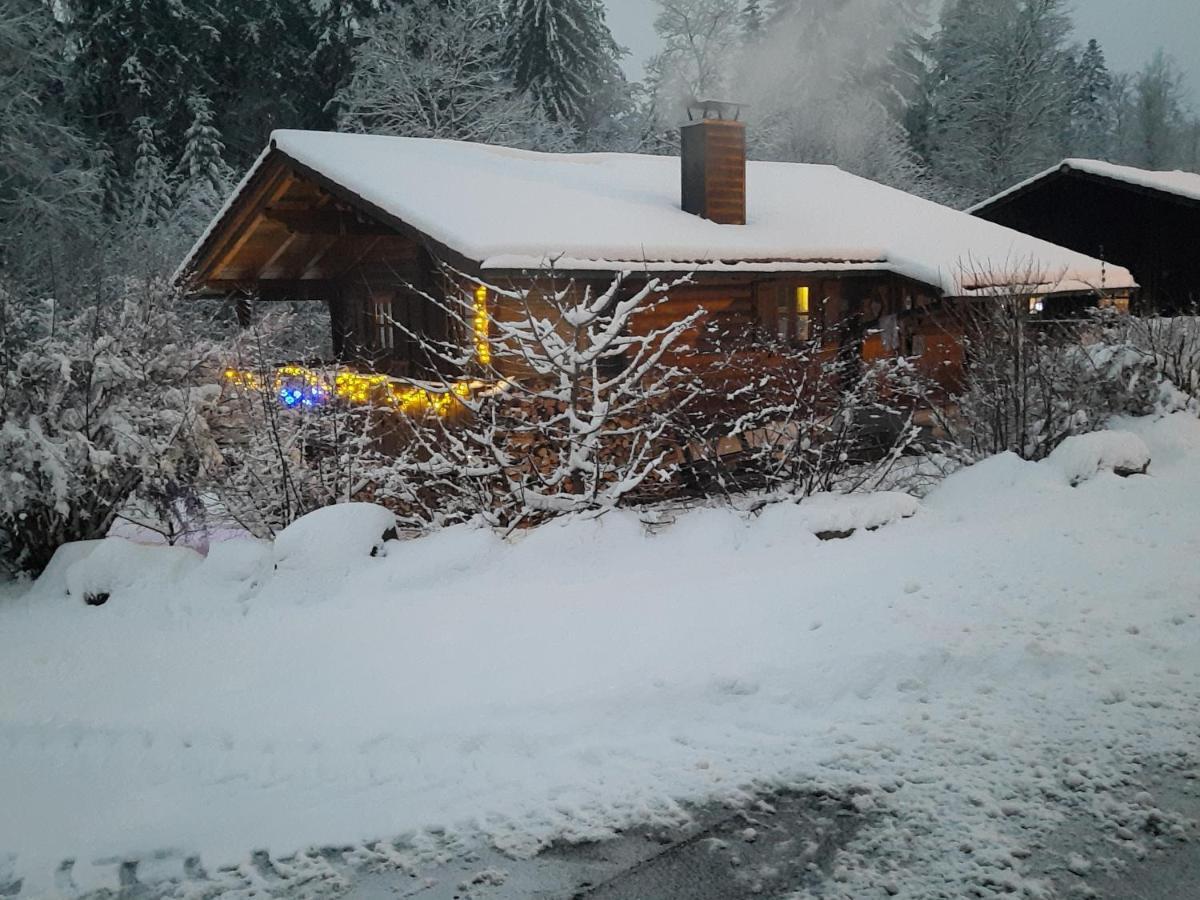 Huettenzauber Ferienwohnung Mitten Im Nationalpark Lindberg Dış mekan fotoğraf
