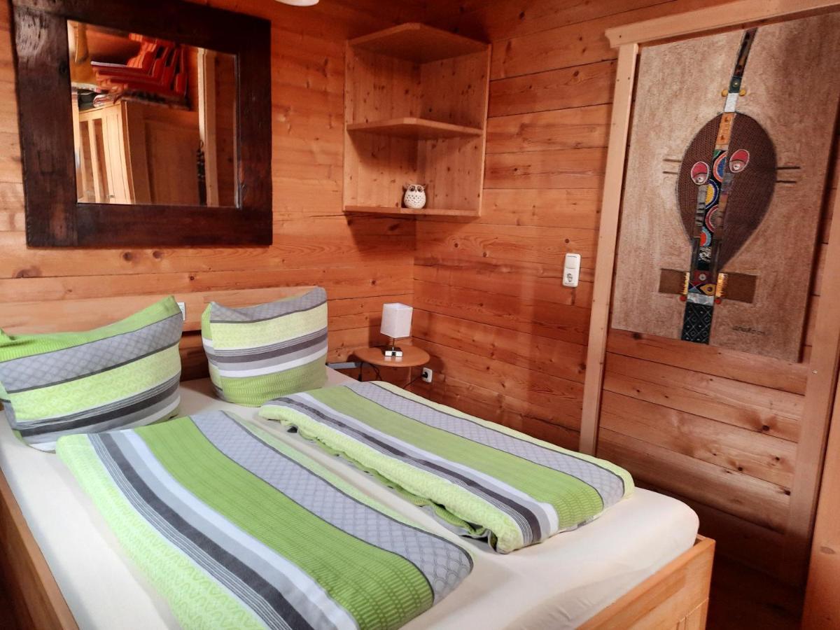 Huettenzauber Ferienwohnung Mitten Im Nationalpark Lindberg Dış mekan fotoğraf